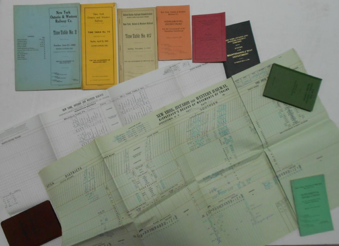 New York Ontario & Western Employee (1 of 2)