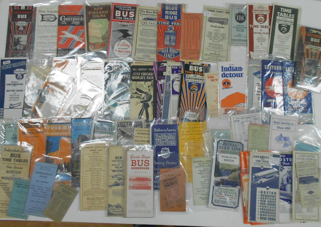 Bus & Transit Timetables (100) (1 of 2)