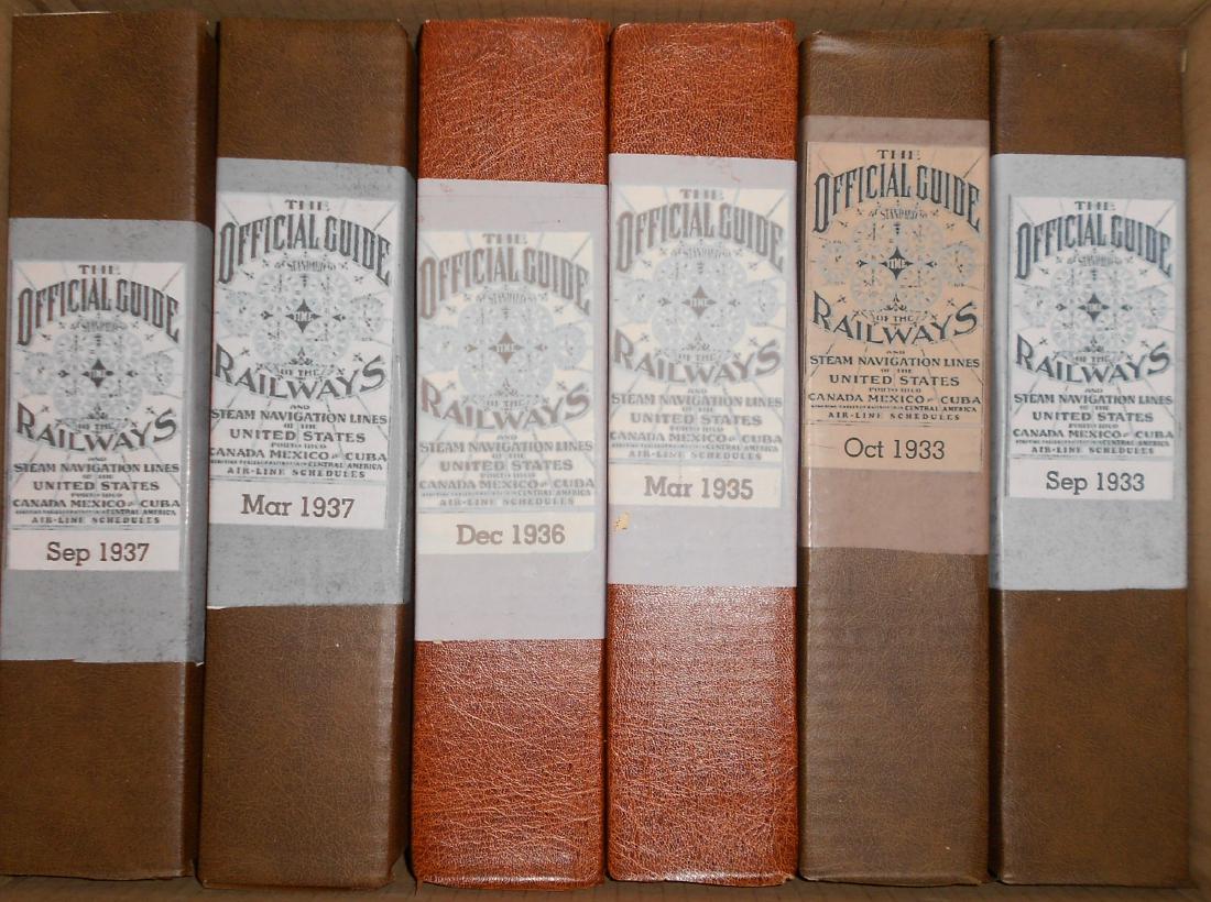 6 Official Guides 1933 - 1937 (1 of 3)