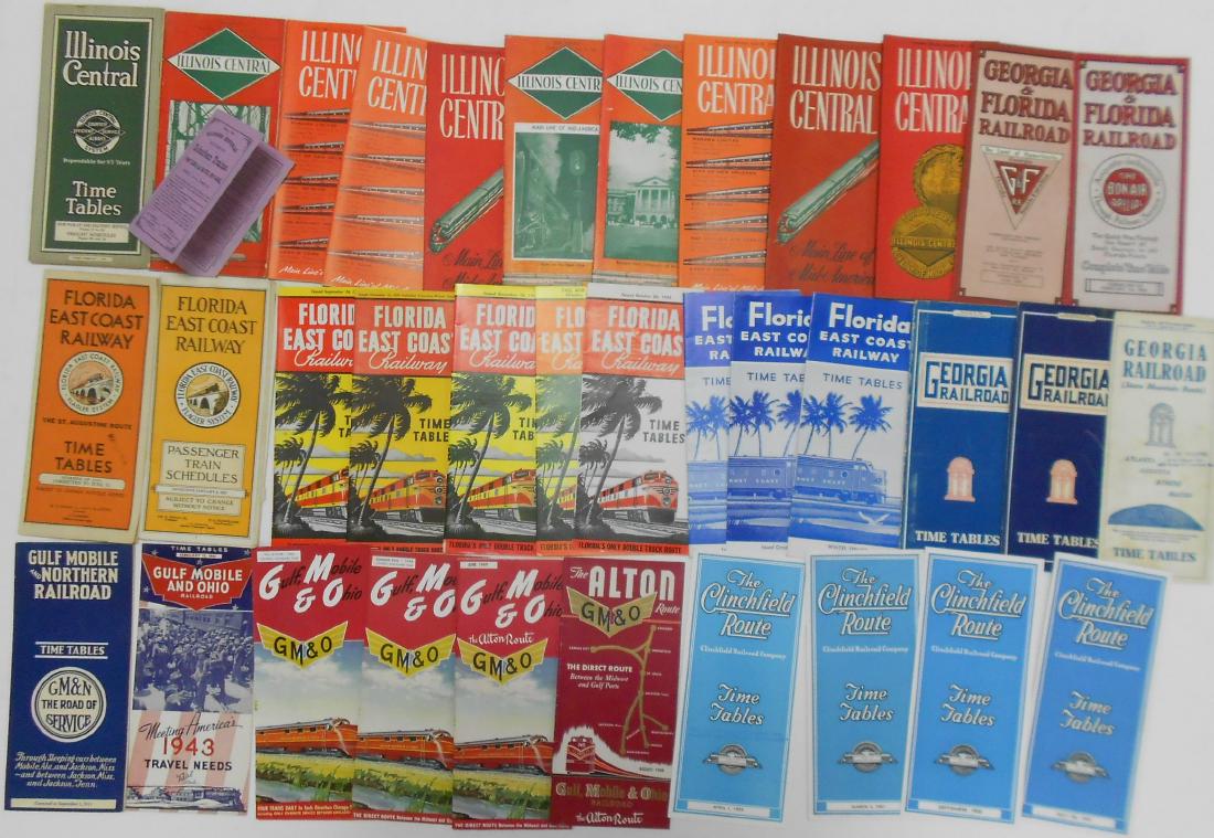 Timetables from the South (34) (1 of 3)