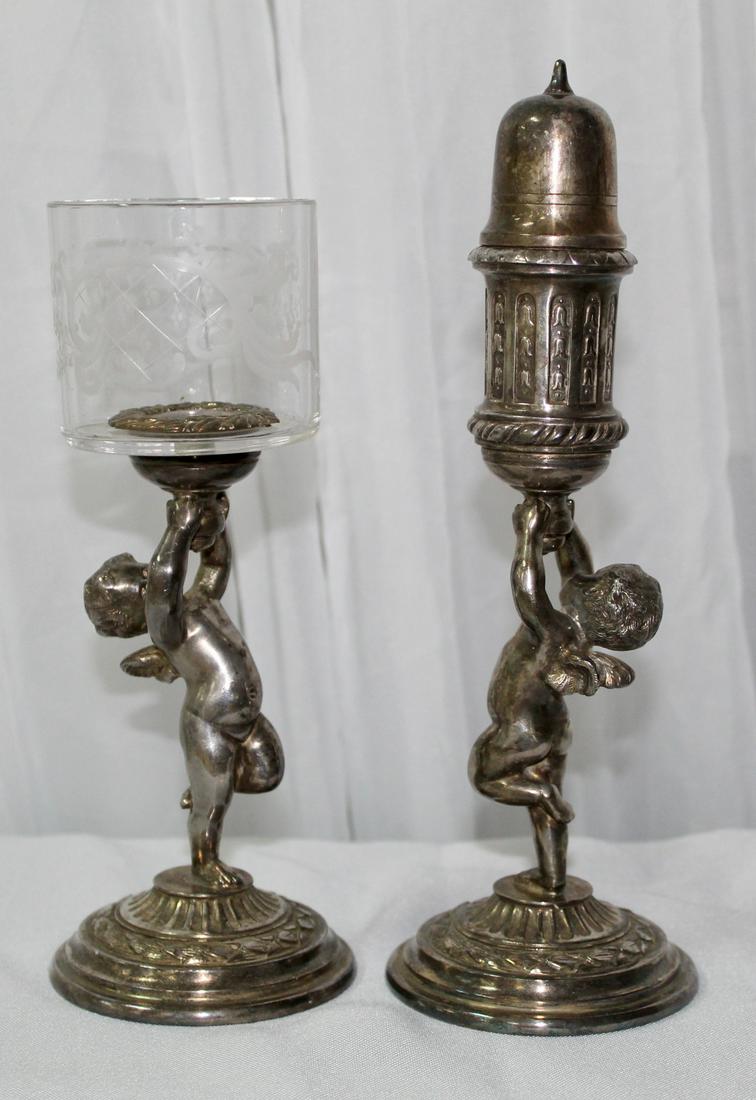 Pairpoint Lighter Set: Nice Pairpoint Smoking Set