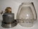 Erie Railroad C. T. Ham Lantern nice ERRCo cast Globe - 4