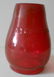 NYC&HRRR Lantern Globe - Cranberry not Flashed - 3