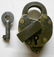 New Haven Railroad Cast Back Script Lock - 2