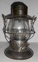 RW&O RR Bellbottom Lantern CC Globe as-is