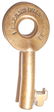 Fort Wayne Jackson & Saginaw Railroad Switch Key - 2