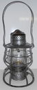 NYO&W RR Brasstop Wire bottom Lantern EB Cast - 2