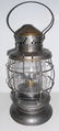 Erie RAILWAY CO Lantern BTBB ERIE Cast Globe - 2