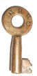 N Railroad Brass "C"ar Key by T. Slaight