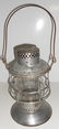NYO&W RY Bellbottom Lantern cast Globe - 2