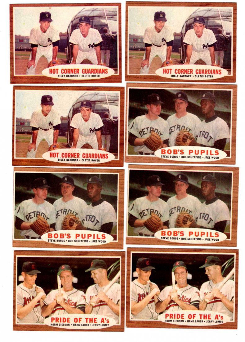 23 1962 Topps Baseball (1 of 4)