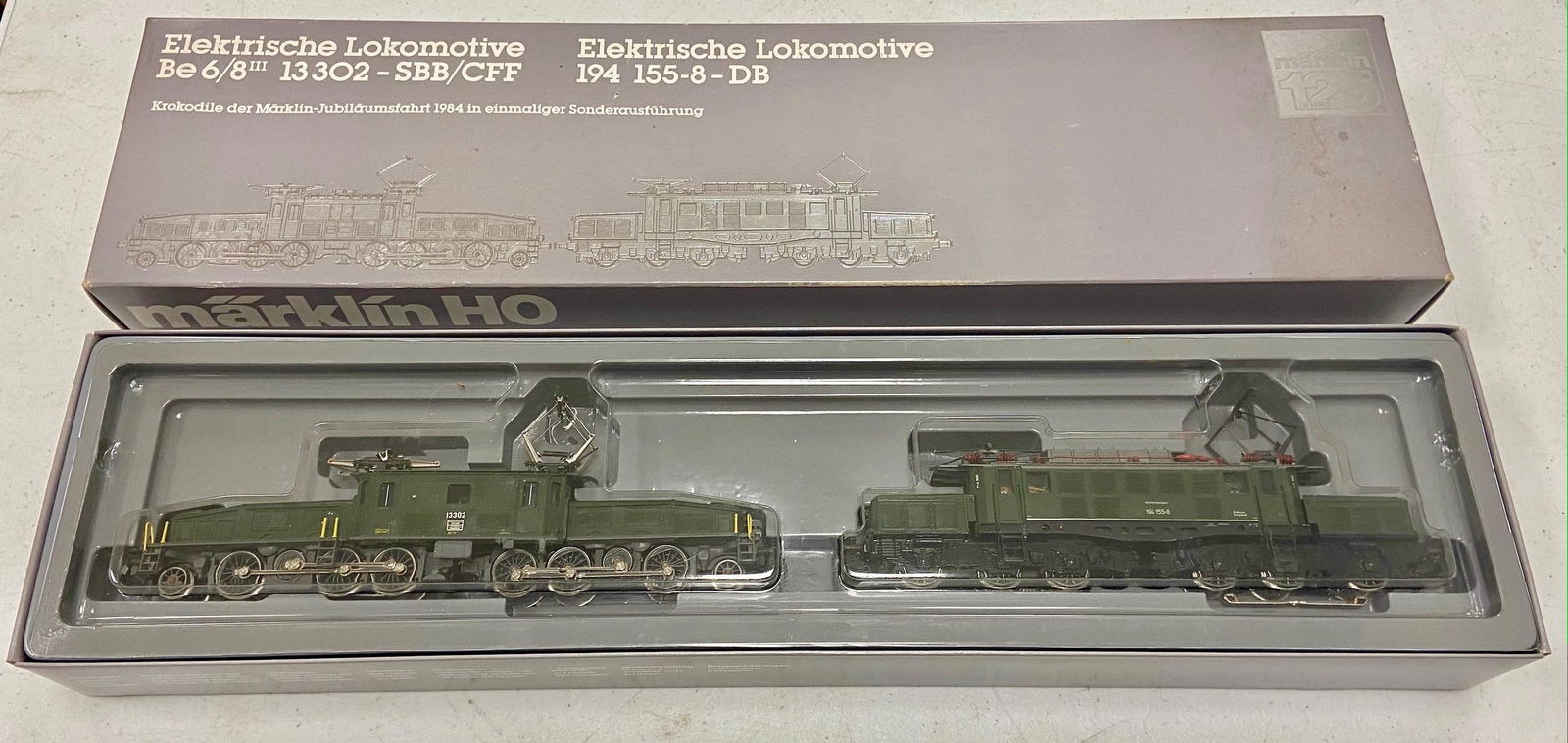 Marklin HO # 3300 Pair of Crocodile Loco's (1 of 8)