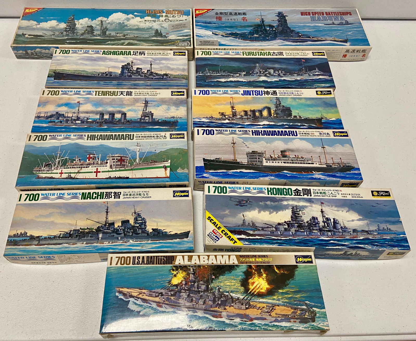 Ship Models, in original packaging,11 total (1 of 6)