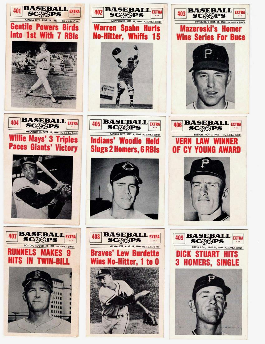63 1961 Baseball, Nu Card Scoops (1 of 7)