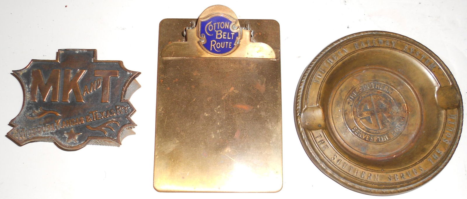 3 Brass Advertising Pieces: MKT, SLSW, Sou (1 of 3)