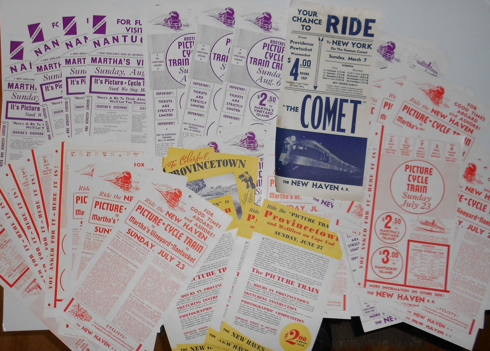 New Haven Advertising Broadsides - 100? (1 of 2)