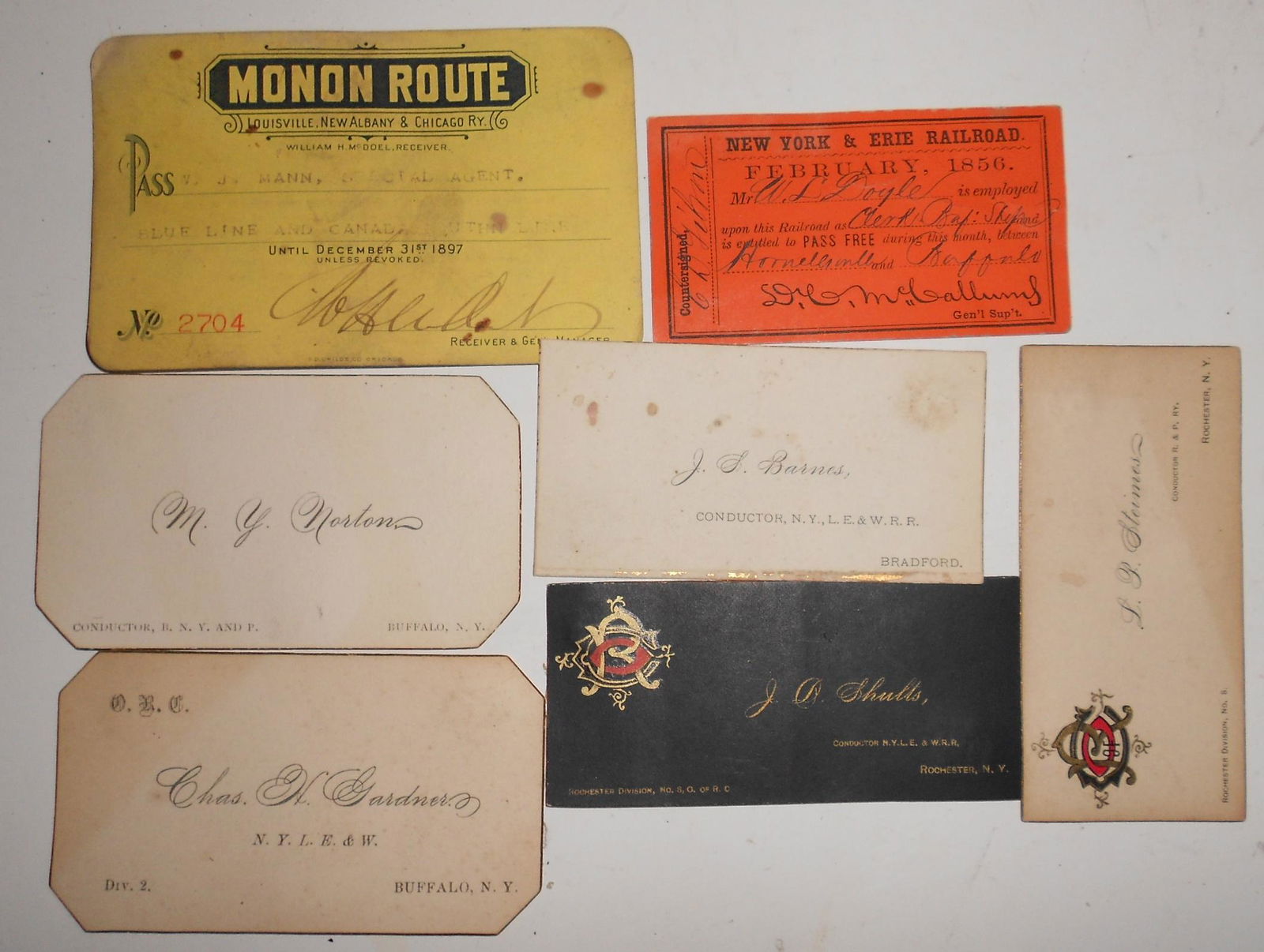 2 Passes & 5 Conductor Business Cards (1 of 2)