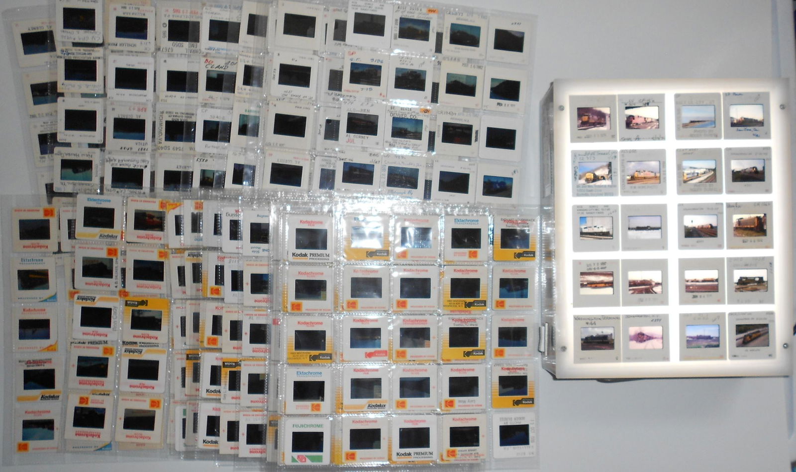 500 Mainline Railroad color slides (1 of 4)