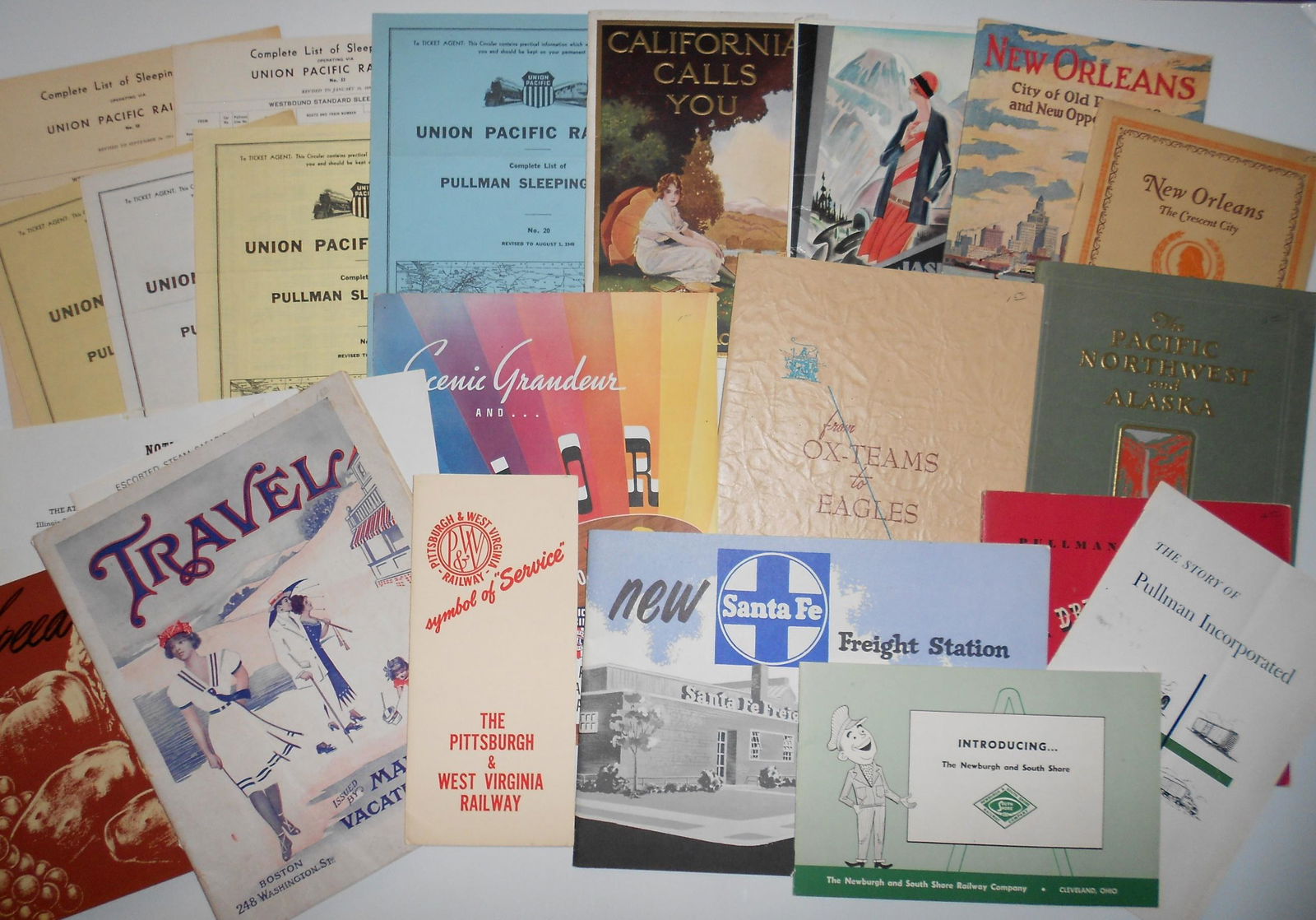 Assorted Travel & Employee Paper - some Western (1 of 1)