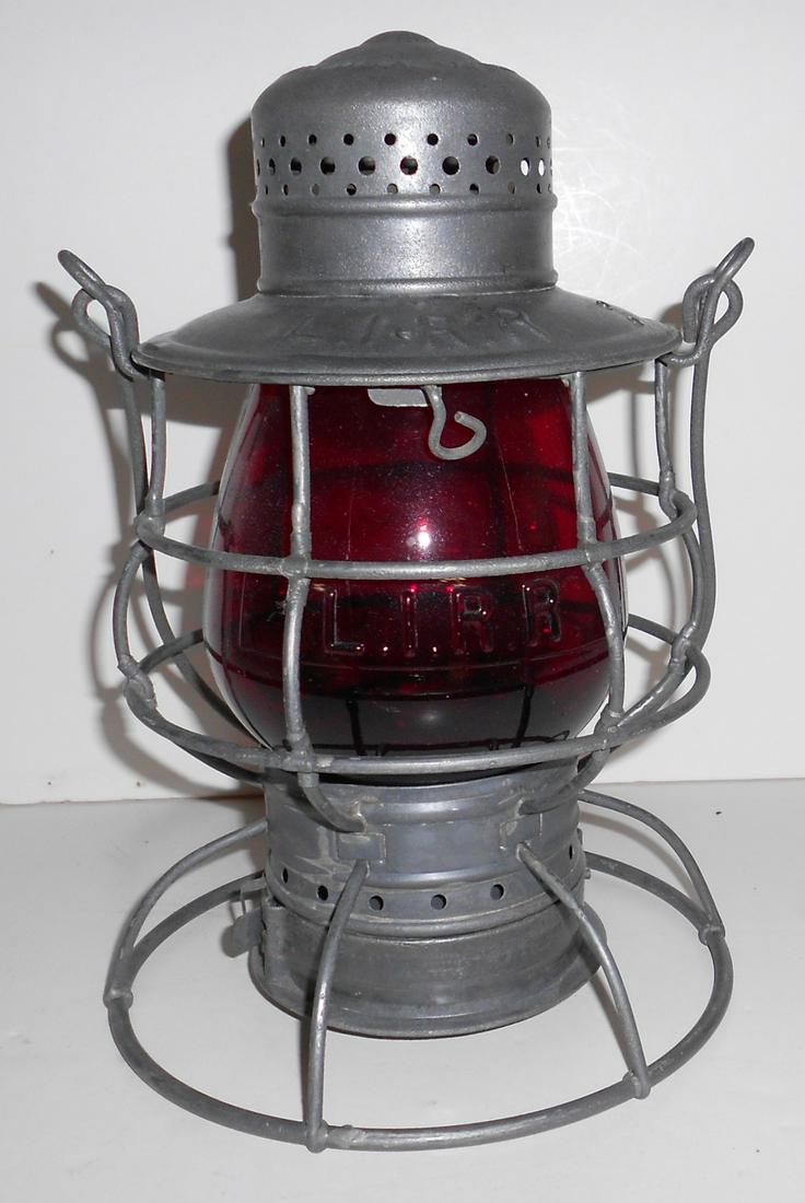 Star Headlight LIRR Lantern Red Cast E/B Globe (1 of 7)