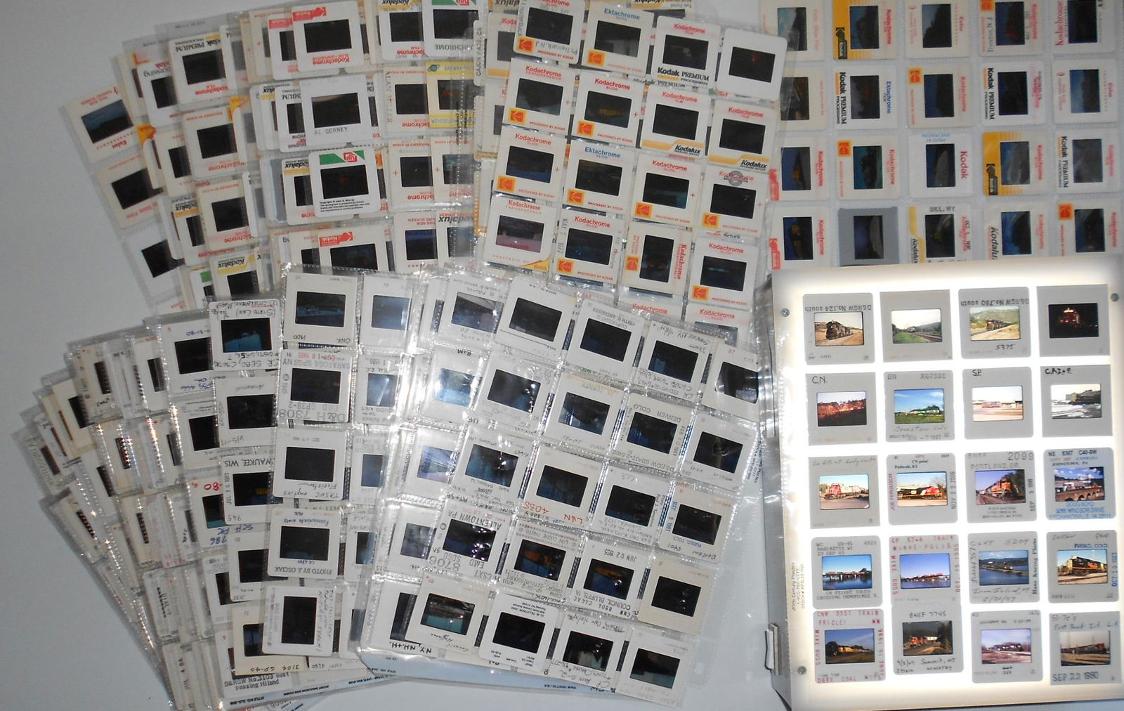 800 Mainline Railroad color slides (1 of 4)