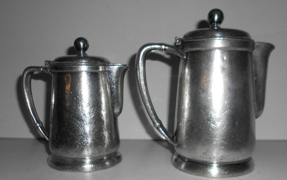 Lackawanna Silver Coffee & Creamer (1 of 3)