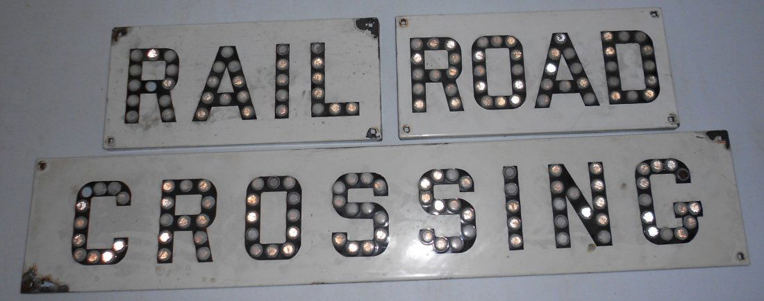 4 Foot Porcelain Crossing Sign - Cat (1 of 5)