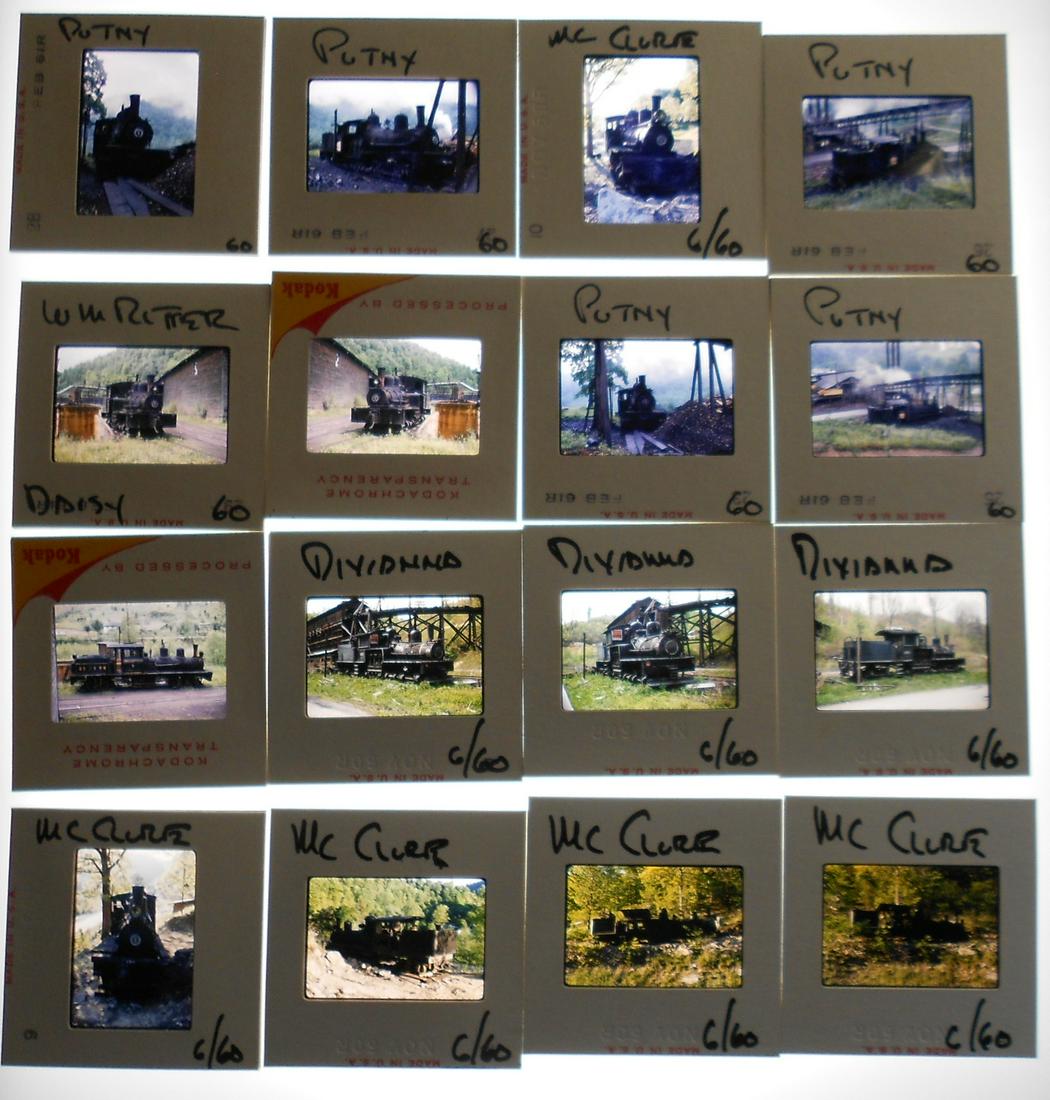 Alan Thomas Slides Geared Steam Locomotives (1 of 3)