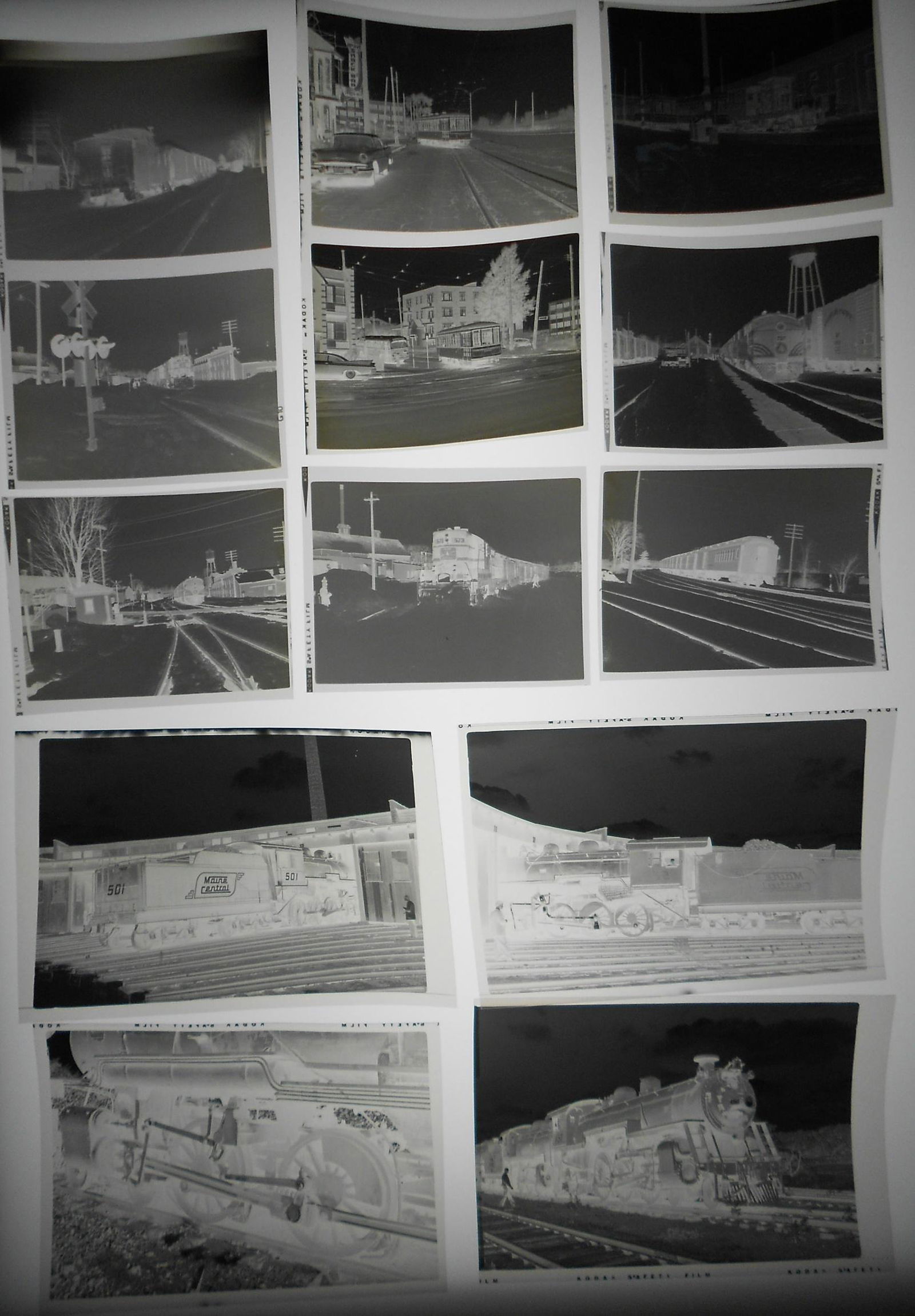Alan Thomas Negatives Maine Central Railroad (1 of 2)
