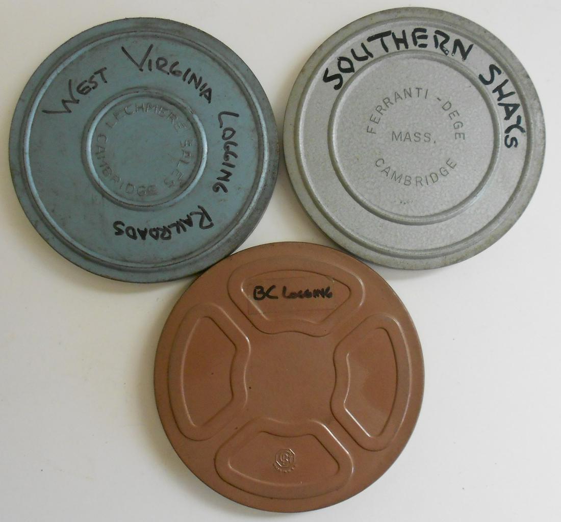 Alan Thomas 8mm Movies: Logging, Shays (3) (1 of 1)