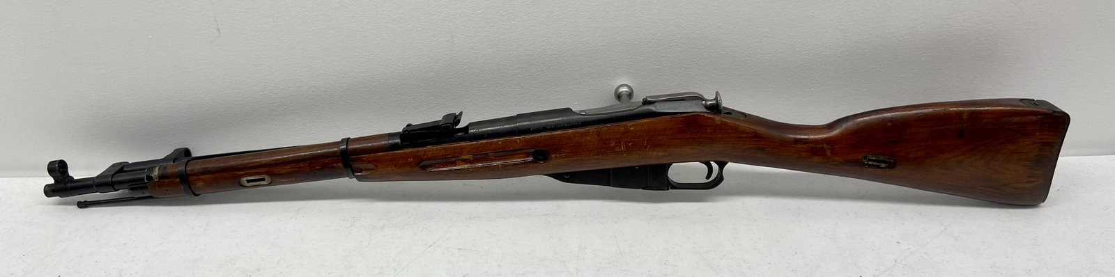 M44 Mosin Nagant: M44 Mosin Nagant 7.62 with Folding Bayonet. Good Condition