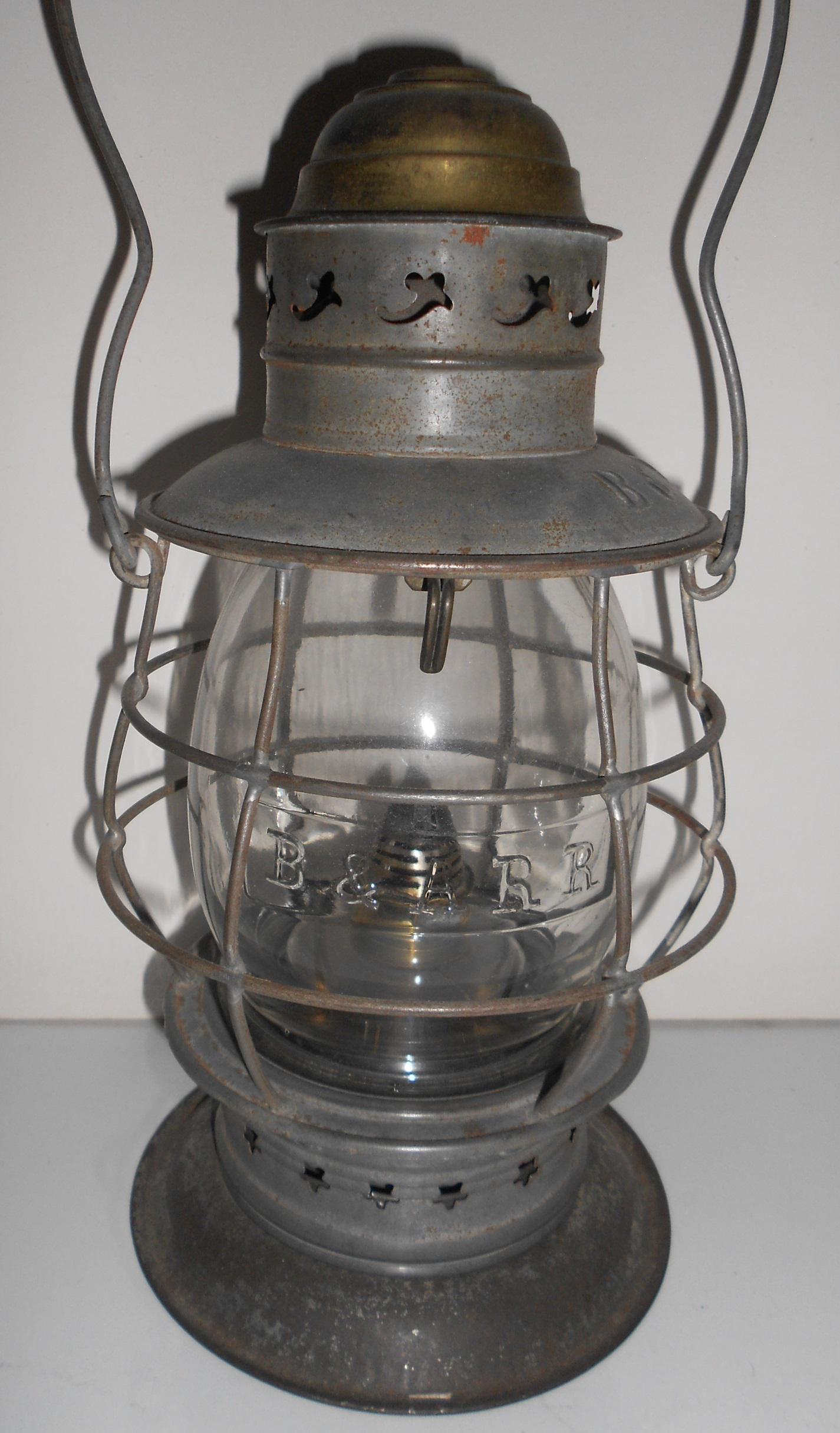 Boston & Albany Railroad NEGCo Brasstop Lantern (1 of 10)