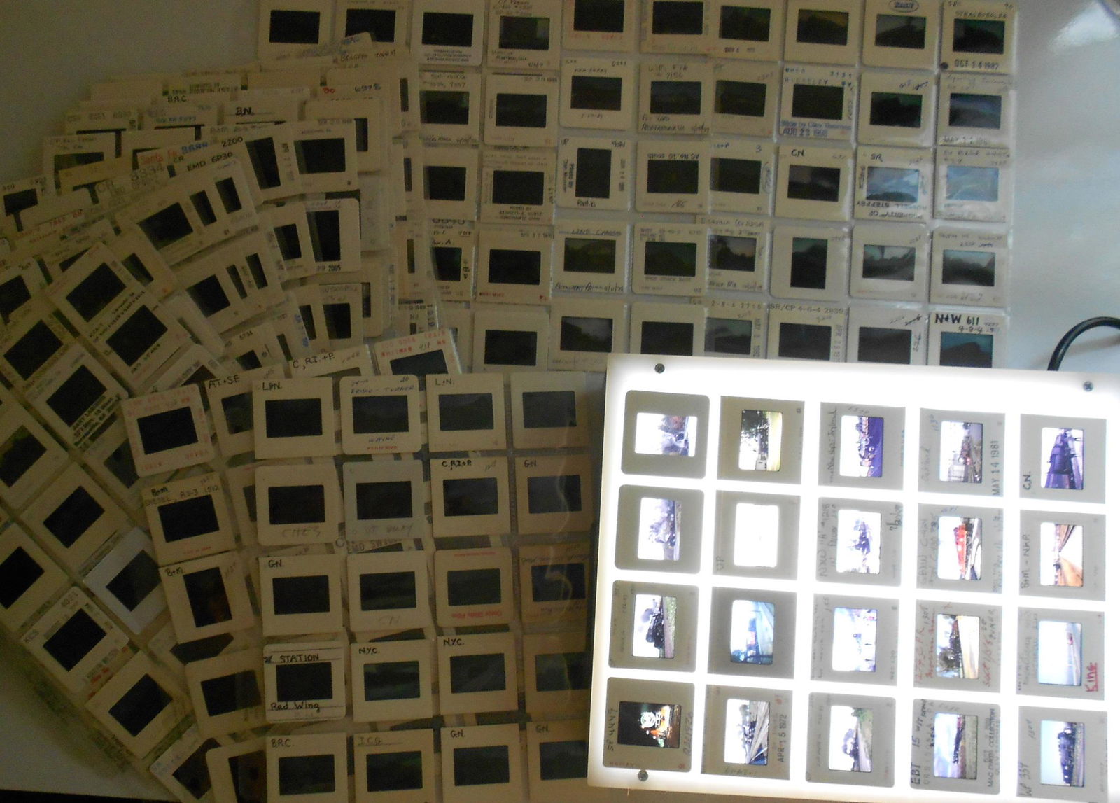 500 Mainline Railroad color slides (1 of 4)