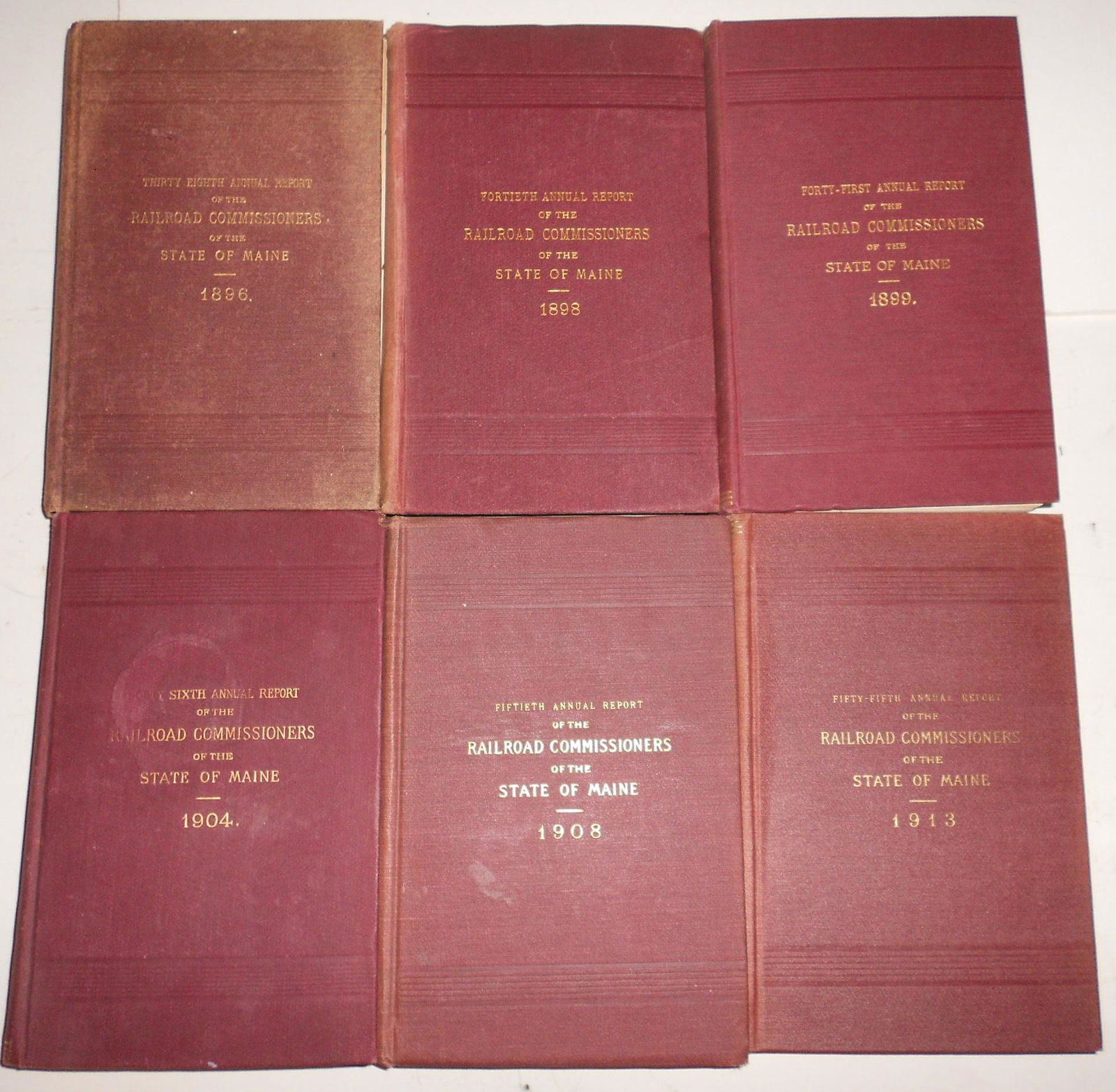 Maine State Railroad Commissioners' Reports 6 (1 of 4)