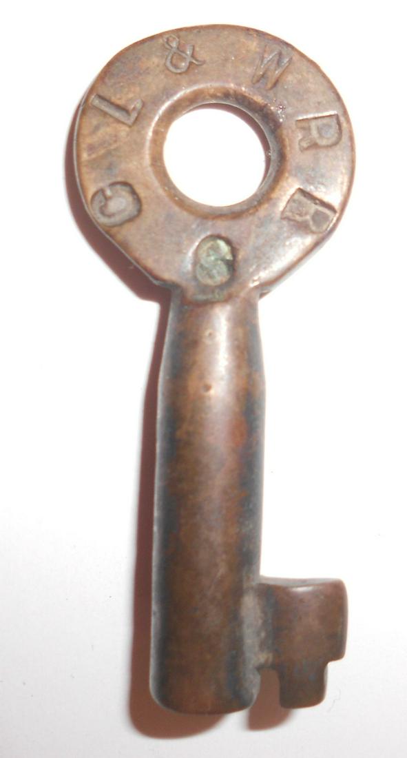 Cleveland Lorain & Wheeling RR Switch Key (1 of 4)