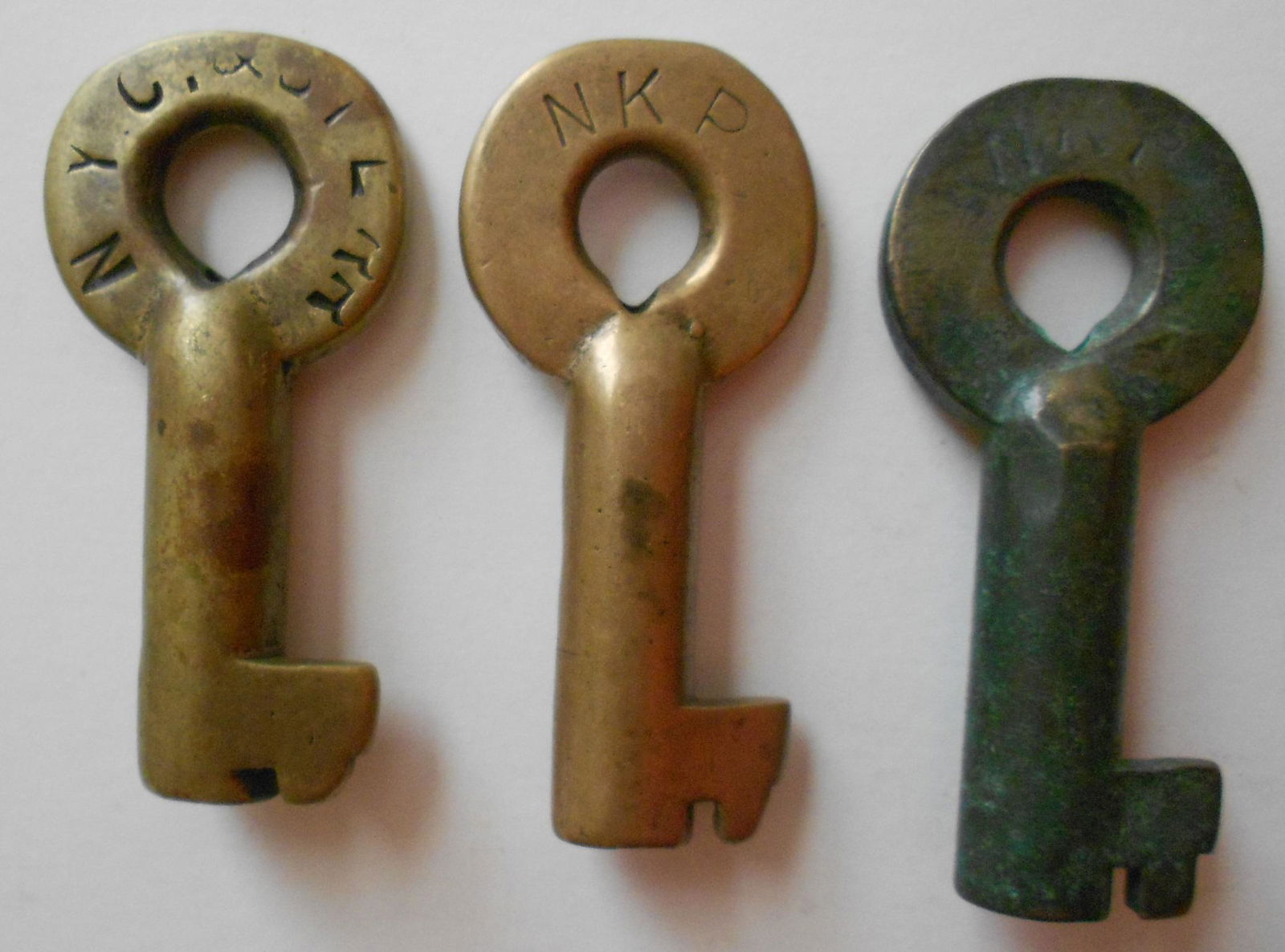 3 Nickel Plate Road Switch Keys NKP (1 of 2)
