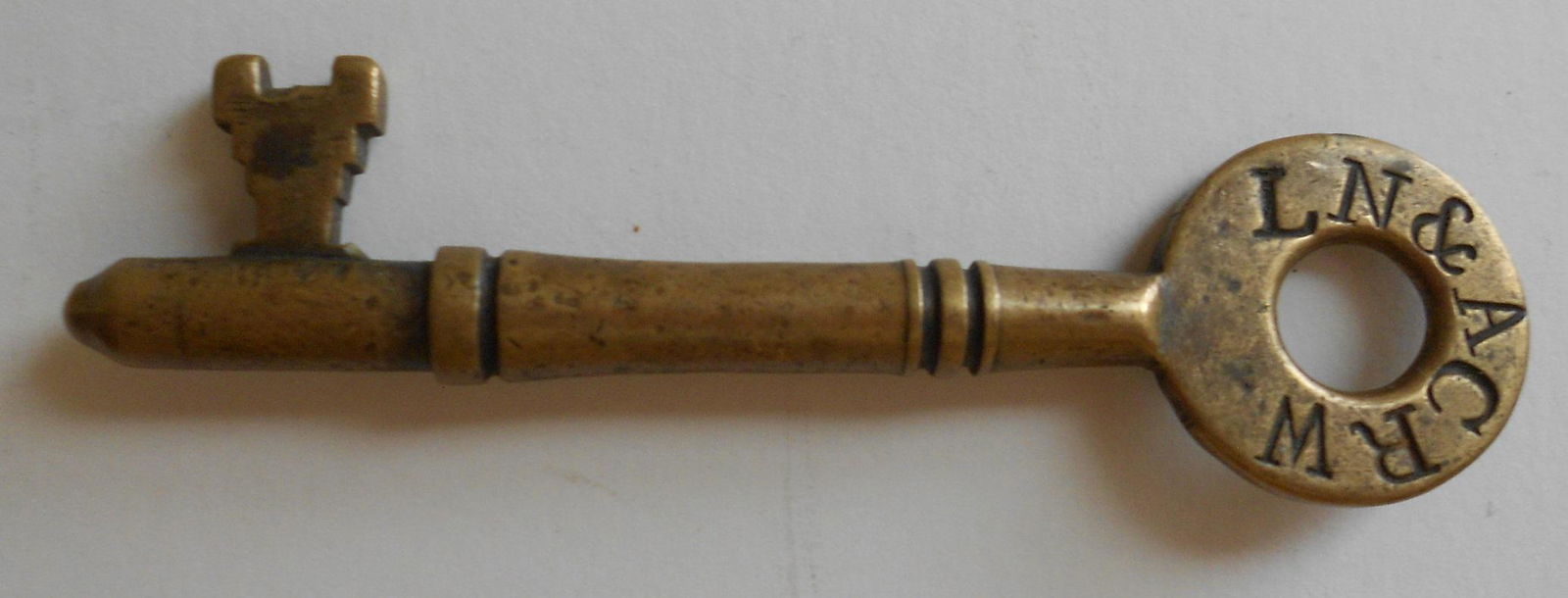 LN&AC RW Coach Key by Geo. B. Bahr (1 of 4)
