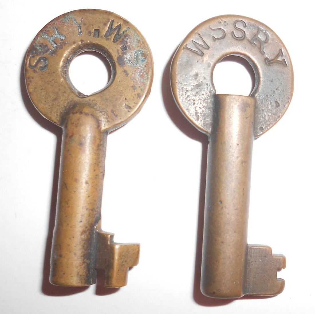 Southern & Winston Salem SB Brass Keys (1 of 2)