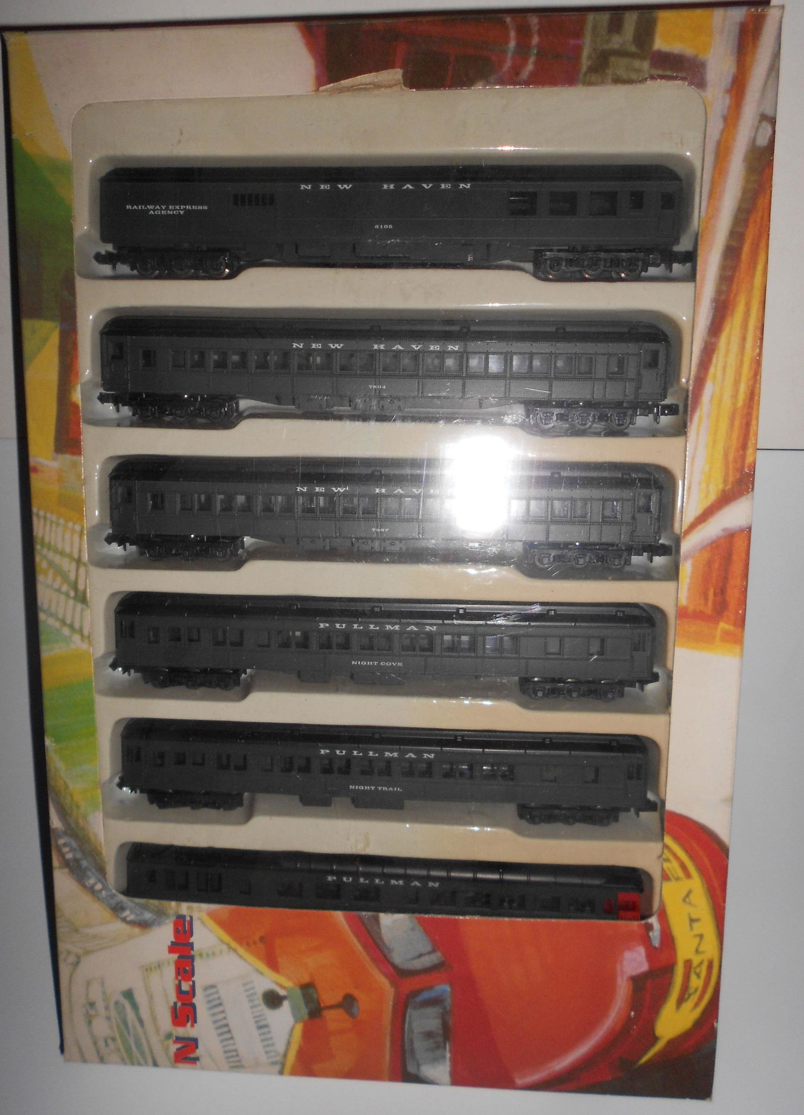 N Scale ConCor New Haven 6 Heavyweights (1 of 4)