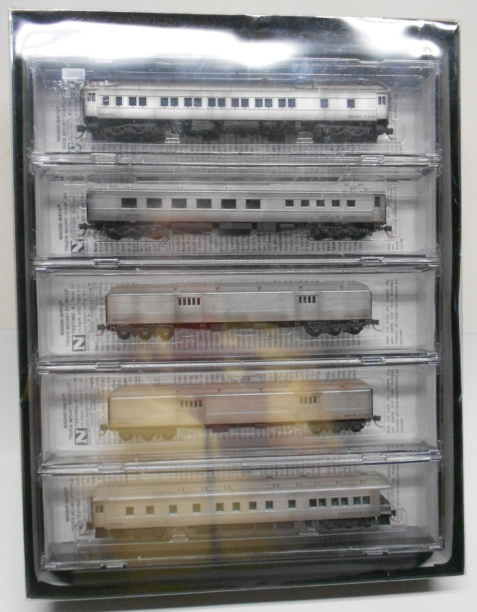 N Scale Micro Trains MoW Weathered Set of 5 (1 of 3)