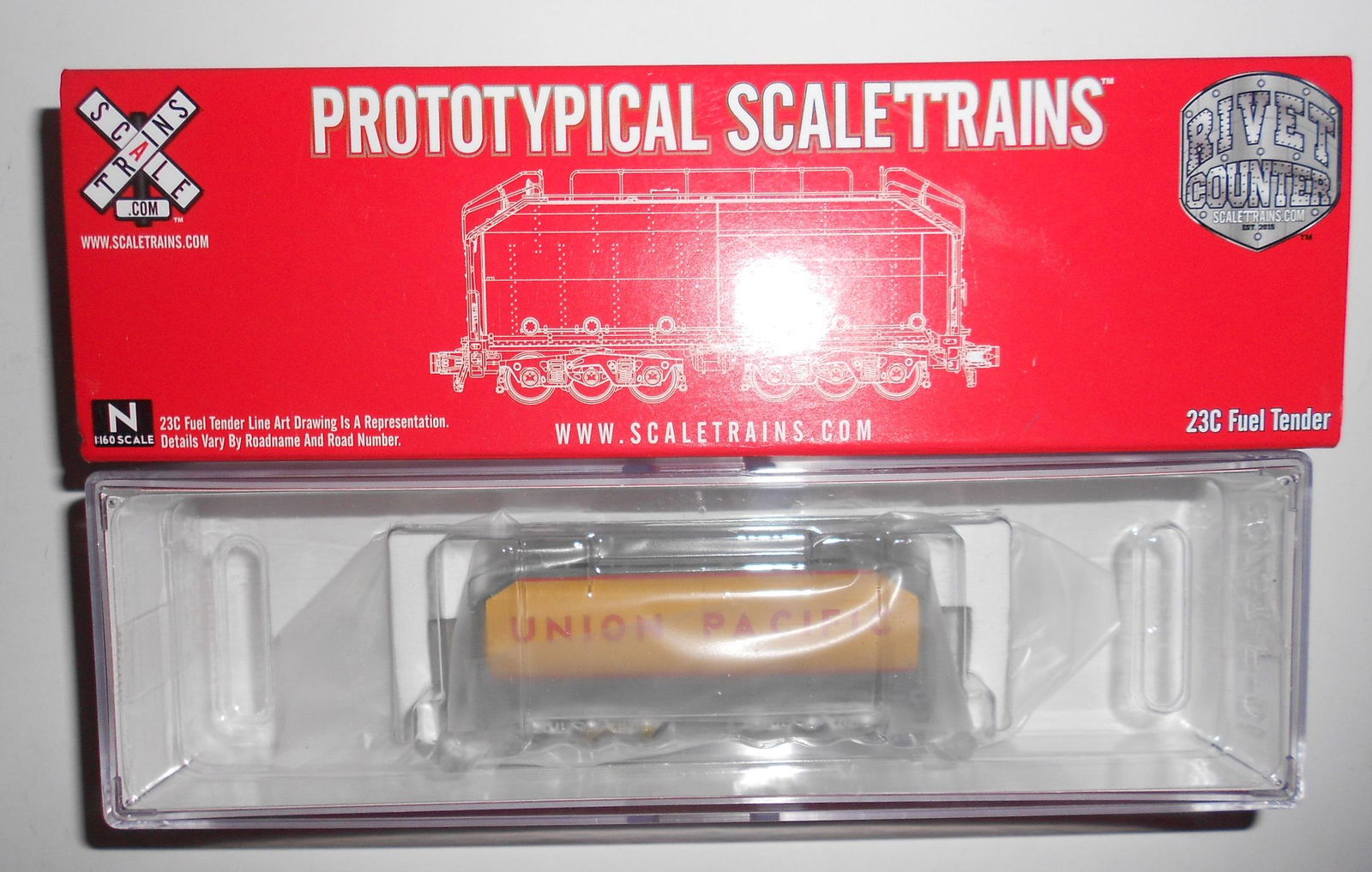 N Scale Rivet Counter UP Fuel Tender (1 of 2)