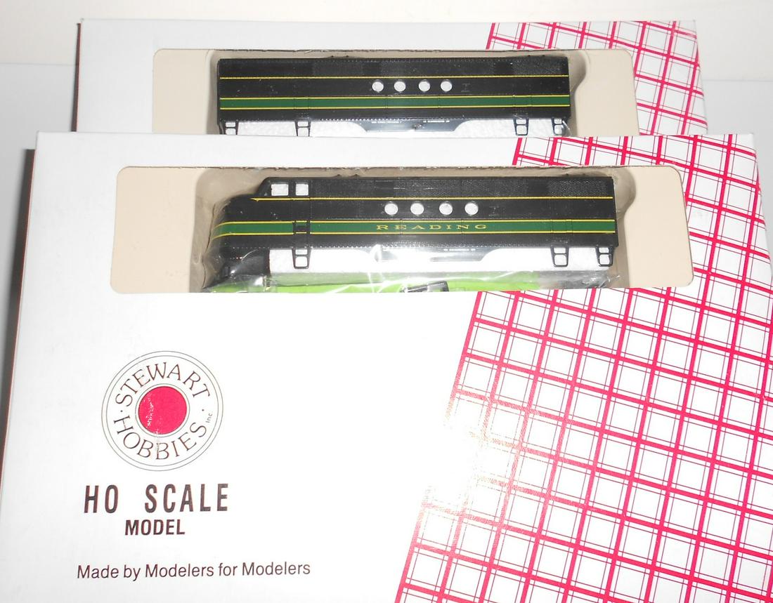 HO Scale - Stewart RDG FT A&B Locomotives: HO scale Stewart FT A&B diesel units that you assemble and number yourself. These tens to be good runners and you can do some customization to replicate actual classification by each road. Assume it's