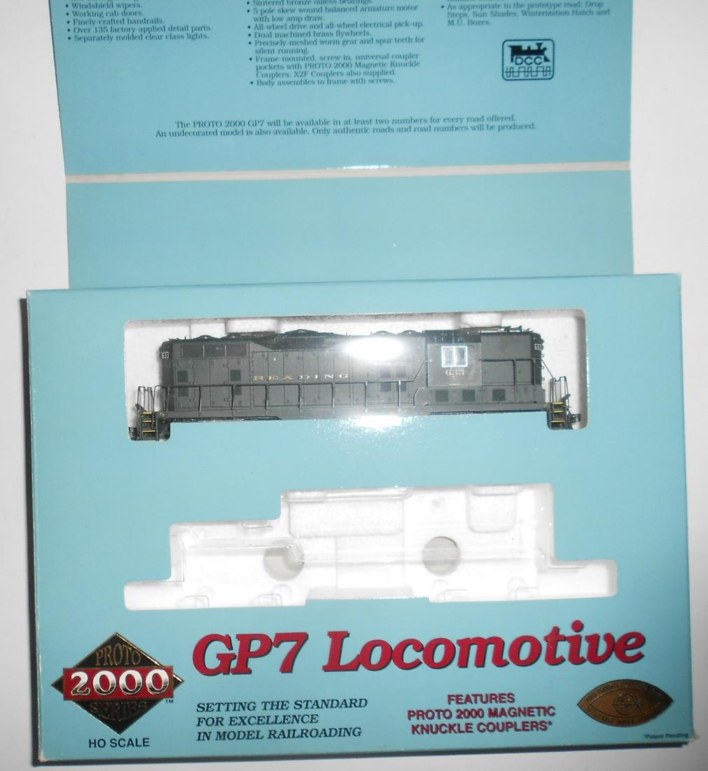 HO Scale P2K Reading GP-7 Limited Ed. 633 (1 of 3)