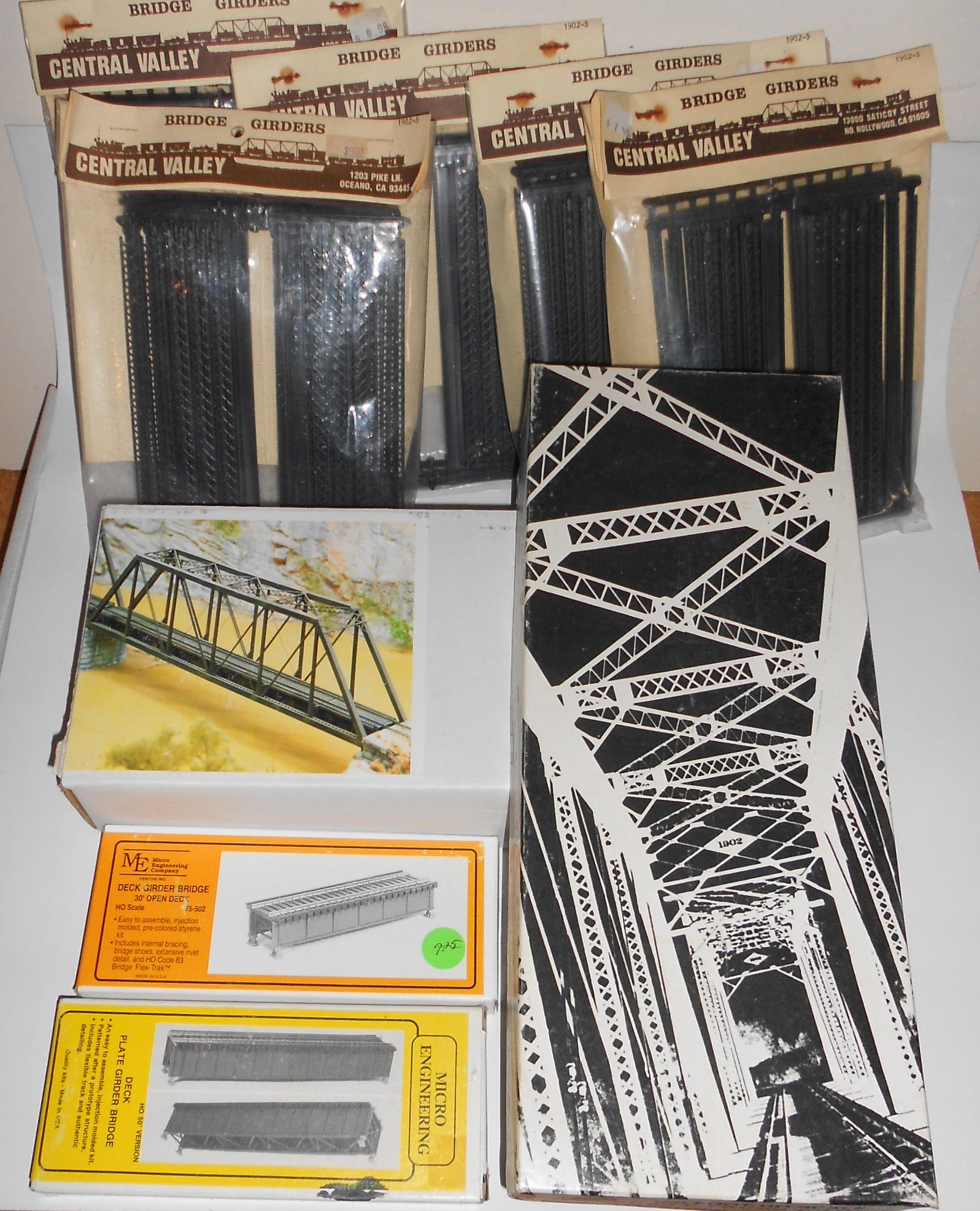 HO Scale Central Val Bridges & Girders & ME (1 of 2)