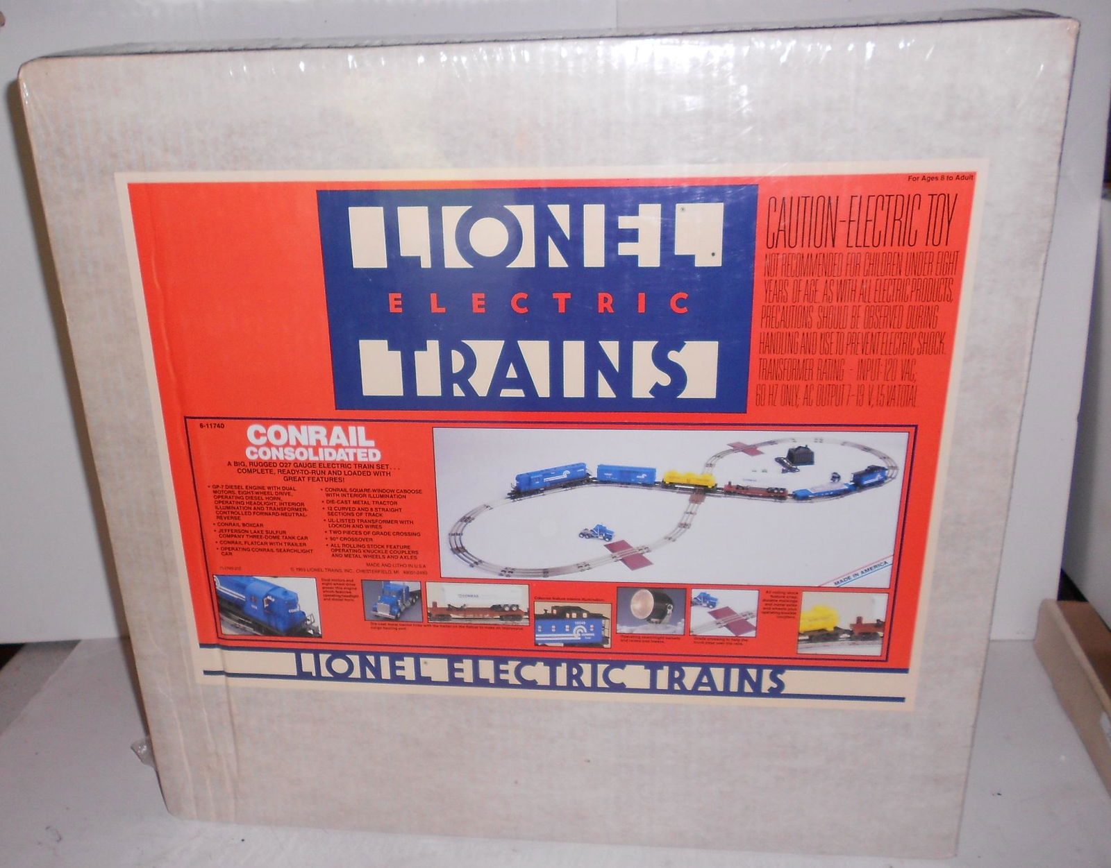 Lionel 027 Conrail Set 6-11740 Sealed (1 of 4)