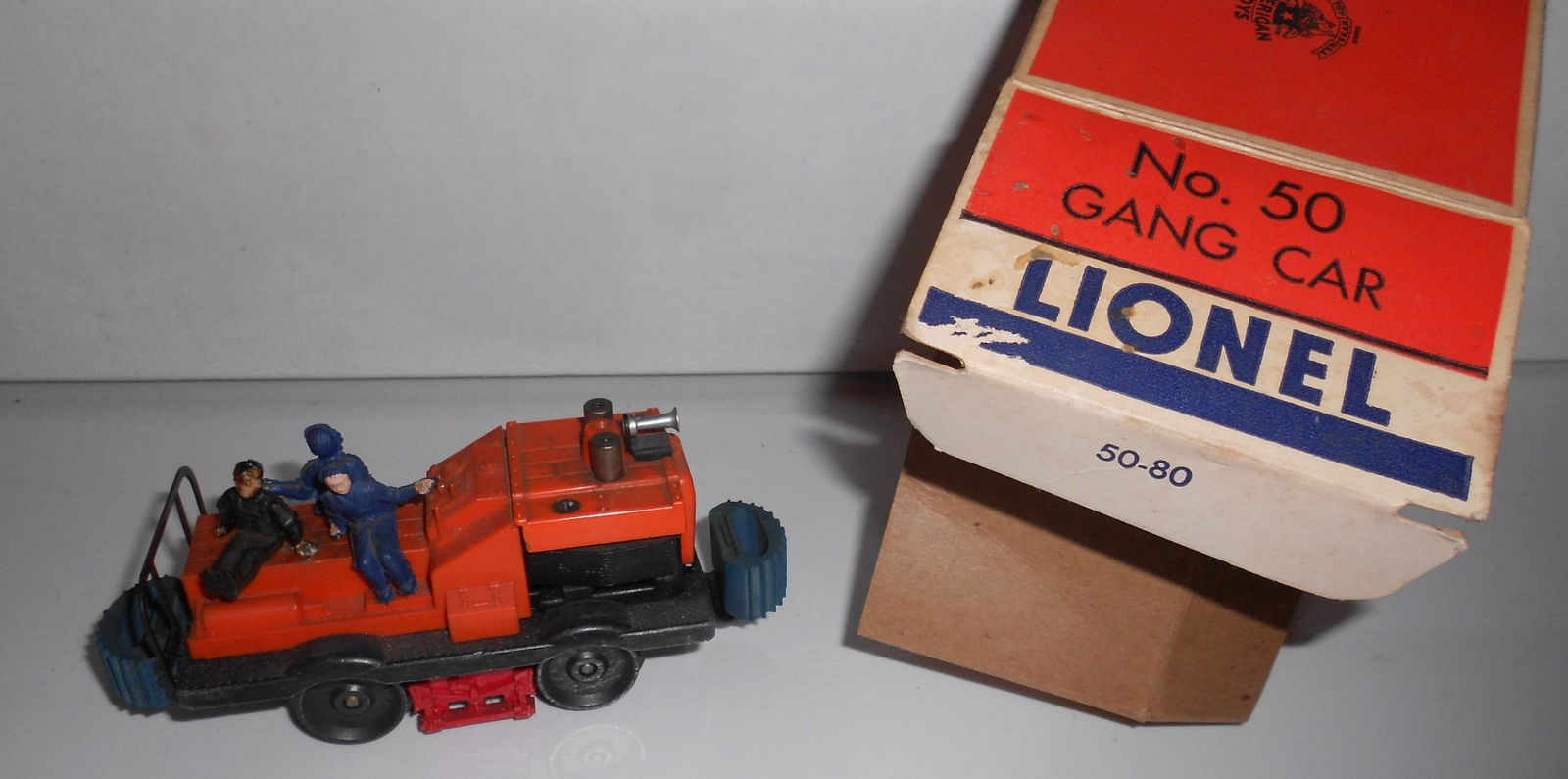 Lionel "Gang Car" #50 with box and insert (1 of 5)