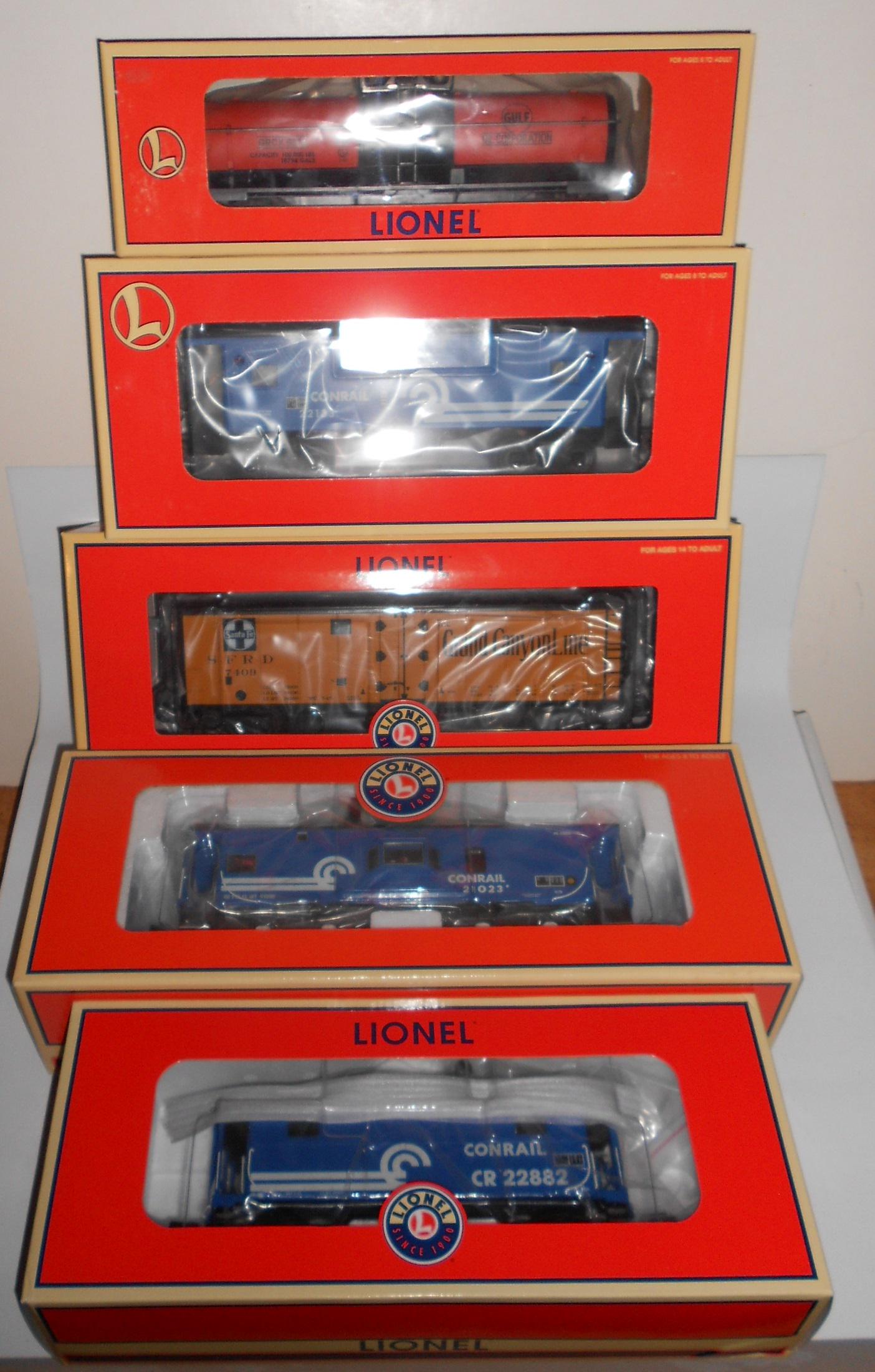 Lionel 5 O27 Freight Cars: Cabooses, 2009 TCA (1 of 3)