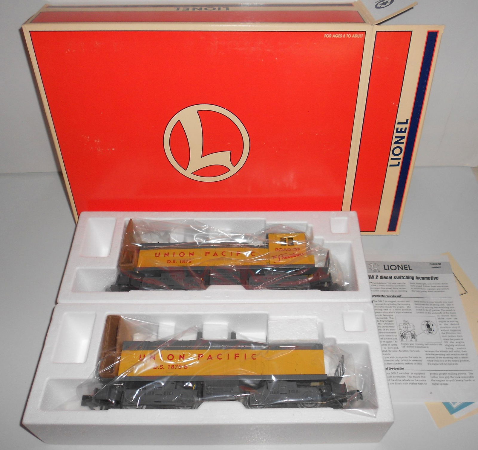 Lionel 6-18939 UP NW-2 Switcher Set Boxed (1 of 3)