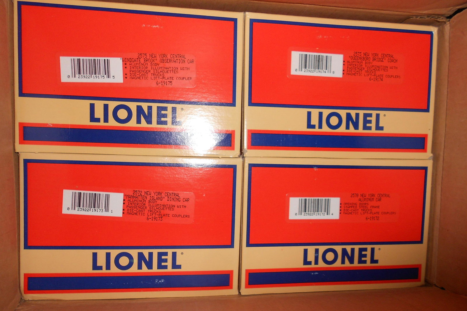Lionel 6-19171 NYC Passenger Cars LNIB (1 of 4)