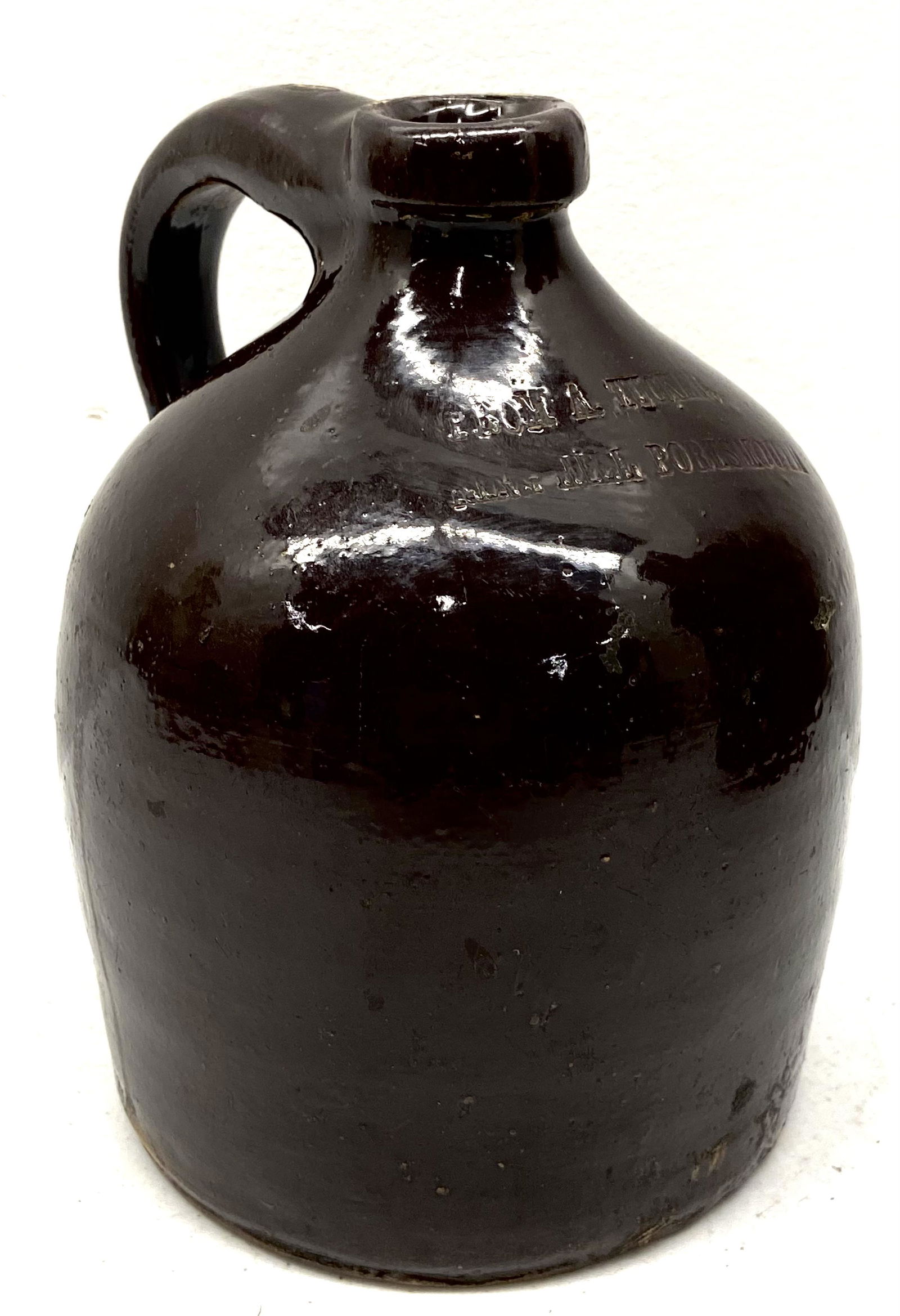 Antique Stoneware Jug (1 of 2)